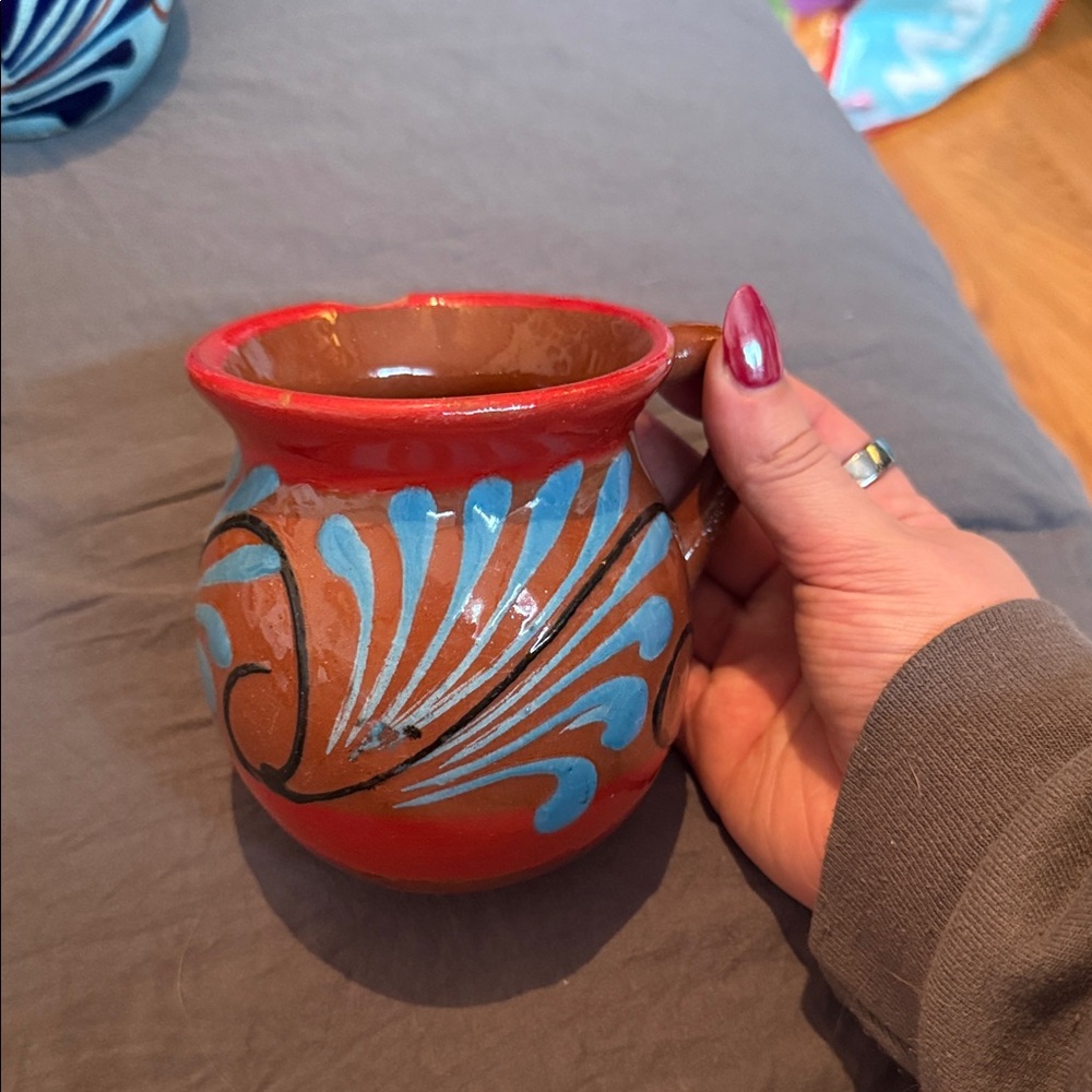 Handcrafted tazas de Barro Mug